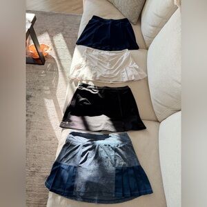 Tennis Women's Skirt Set 4 dresses for one price !